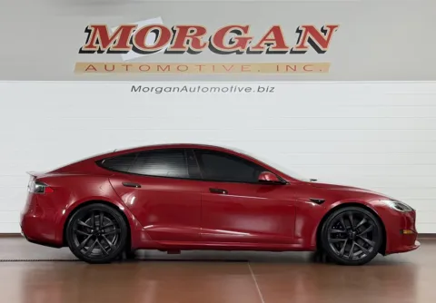 Photos of 2021 Tesla Model S Plaid Tri Motor All-Wheel Drive for sale in Manheim, PA at Morgan Automotive