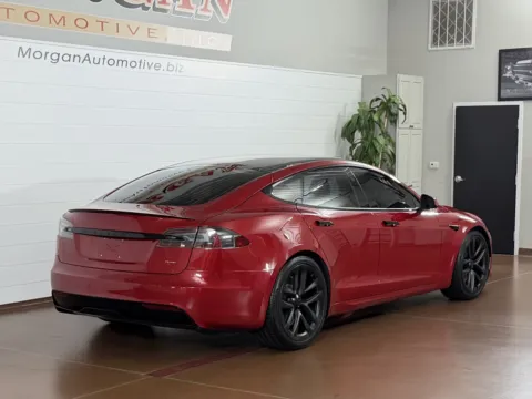 Another view of 2021 Tesla Model S Plaid Tri Motor All-Wheel Drive for sale in Manheim, PA at Morgan Automotive