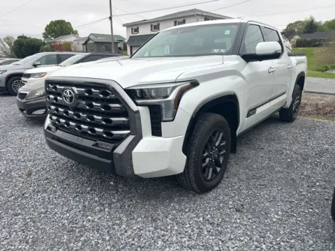 White 2023 Toyota Tundra Platinum for sale in Manheim, PA