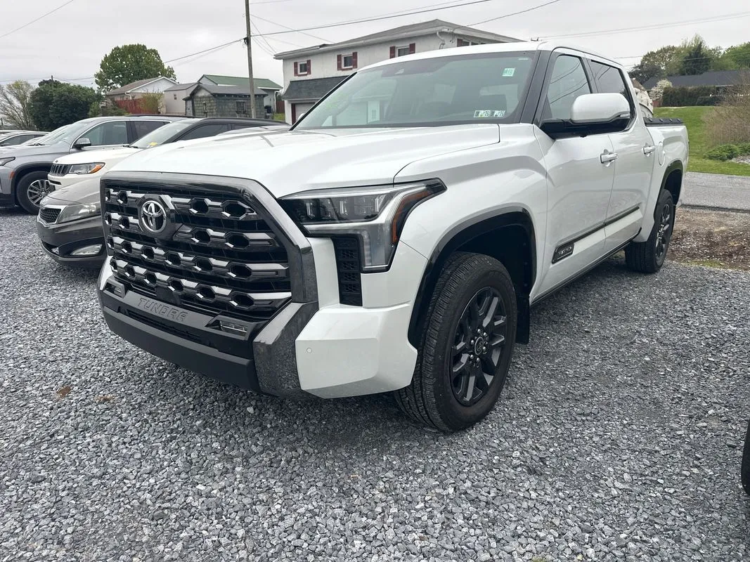 White 2023 Toyota Tundra Platinum for sale in Manheim, PA