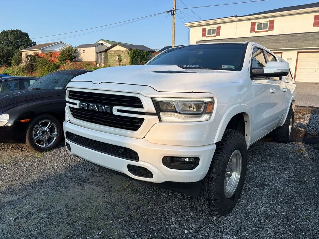 White 2019 Ram 1500 Laramie for sale in Manheim, PA