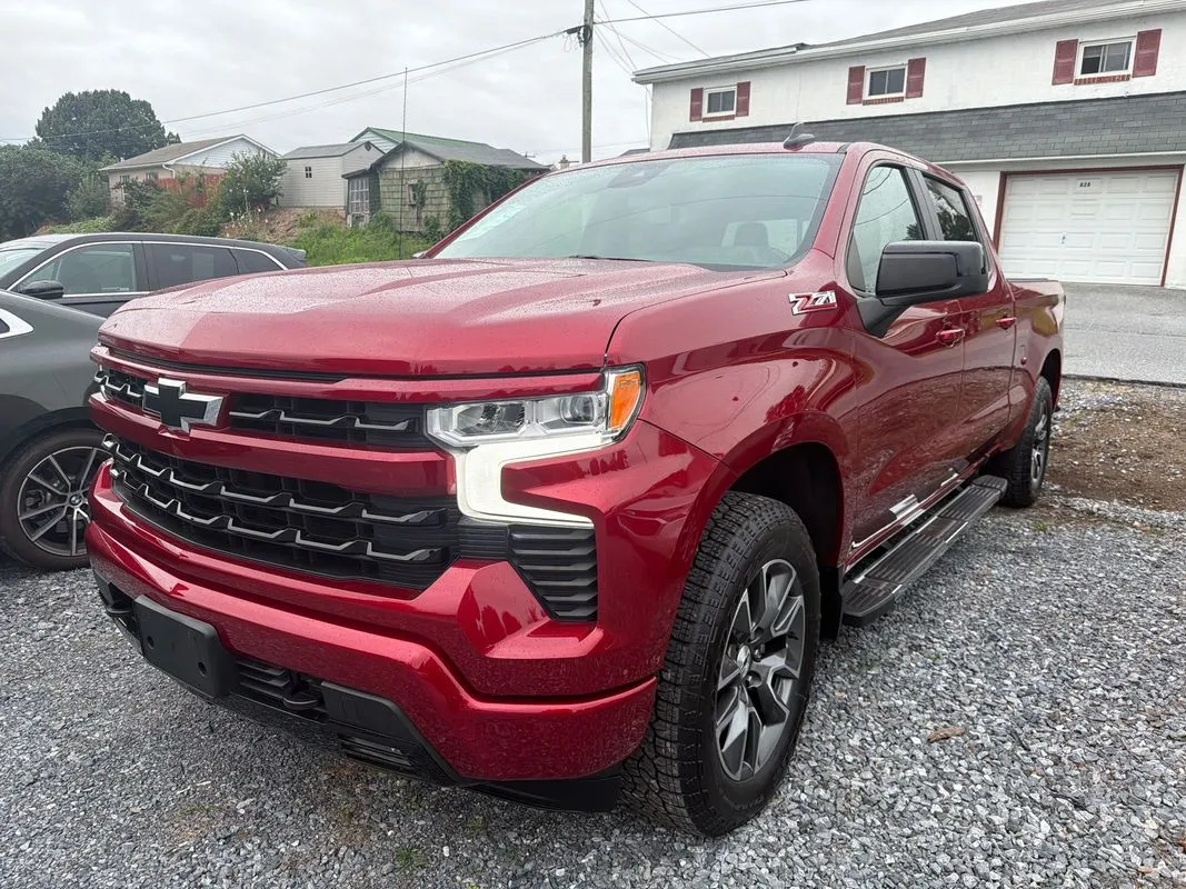 Red 2023 Chevrolet Silverado 1500 4WD Crew Cab Standard Bed RST for sale in Manheim, PA