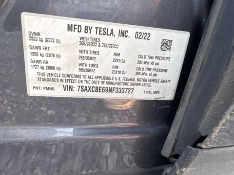 Another view of 2022 Tesla Model X Plaid Tri Motor All-Wheel Drive for sale in Manheim, PA at Morgan Automotive