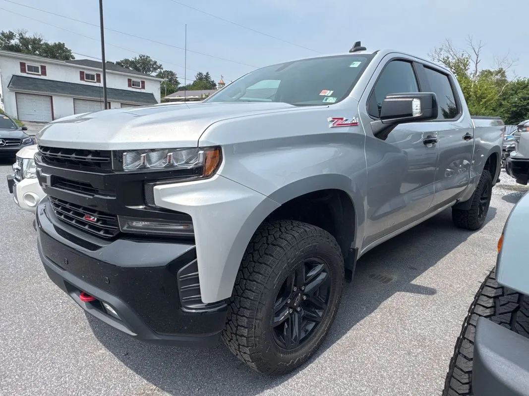 Silver 2019 Chevrolet Silverado 1500 LT Trail Boss for sale in Manheim, PA