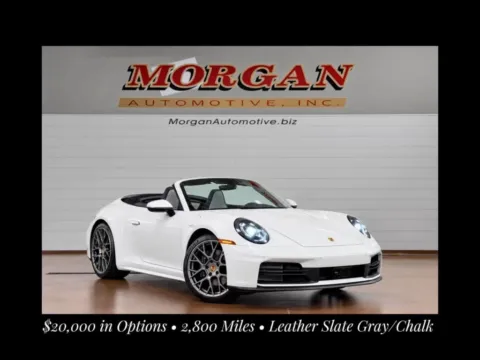 White 2025 Porsche 911 Cabriolet Carrera for sale in Manheim, PA