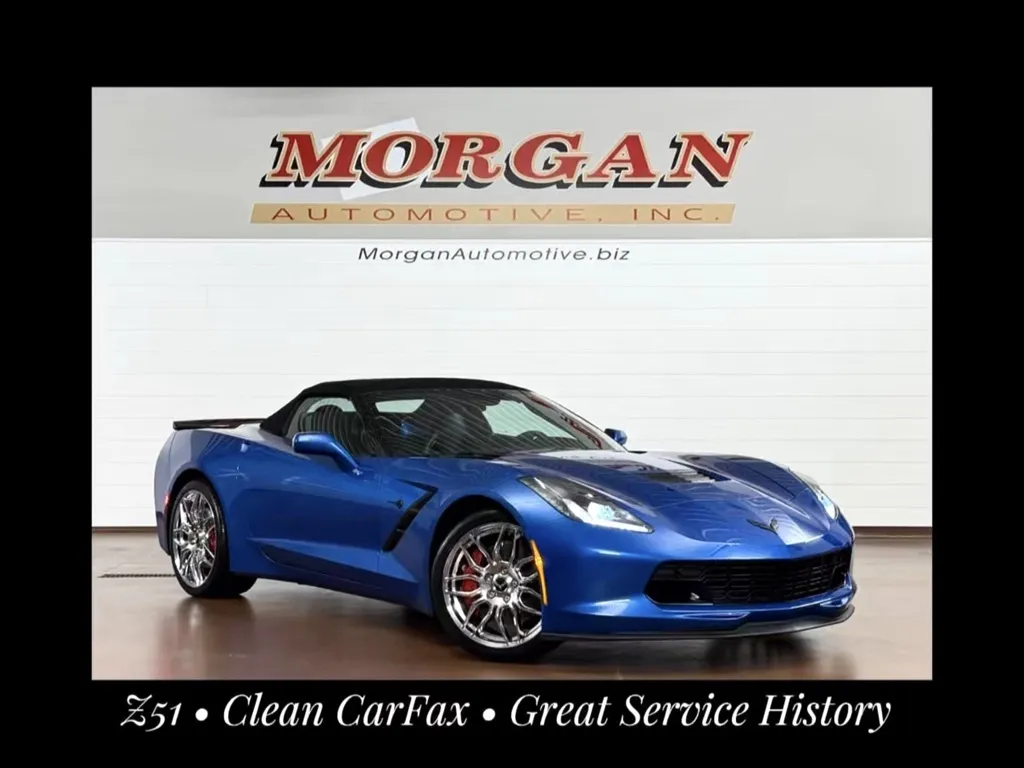 Blue 2014 Chevrolet Corvette Stingray Z51 for sale in Manheim, PA