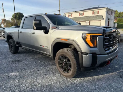 Gray 2026 GMC Sierra 3500 HD Crew Cab, Long Bed, AT4, 4WD for sale in Manheim, PA