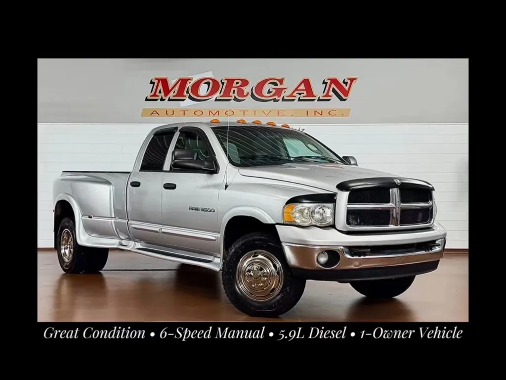 Silver 2003 Dodge Ram 3500 4x4 SLT for sale in Manheim, PA