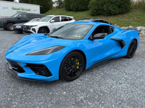 Blue 2023 Chevrolet Corvette Stingray RWD Coupe 3LT for sale in Manheim, PA