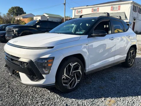 White 2024 Hyundai Kona N Line for sale in Manheim, PA