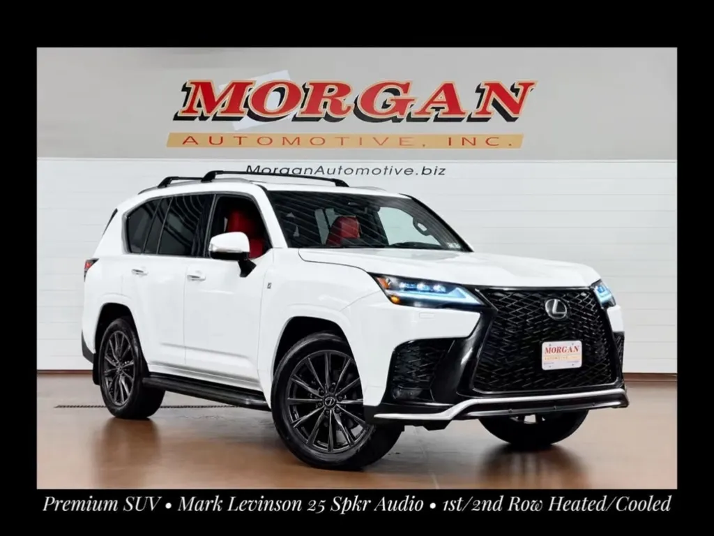 White 2025 Lexus LX 600 F SPORT Handling for sale in Manheim, PA