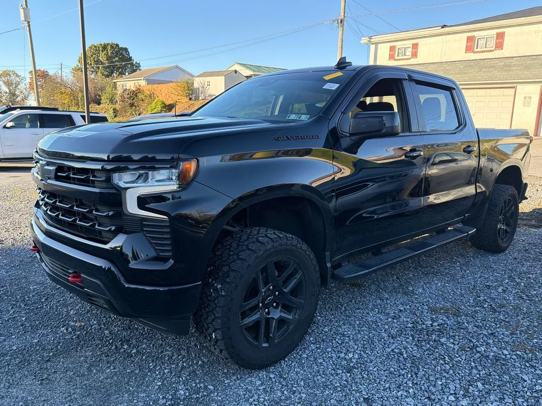 Black 2023 Chevrolet Silverado 1500 4WD Crew Cab Short Bed RST for sale in Manheim, PA