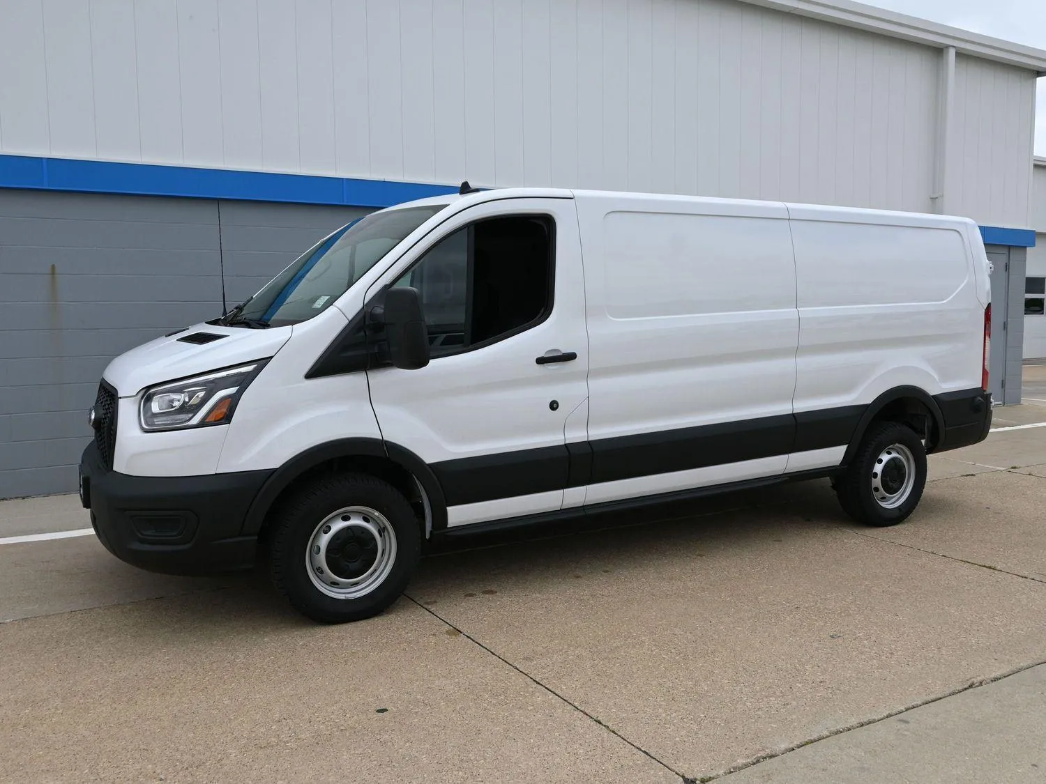 White 2025 Ford Transit Cargo Van T-250 130 LOW RF 9070 GV for sale in Charles City, IA
