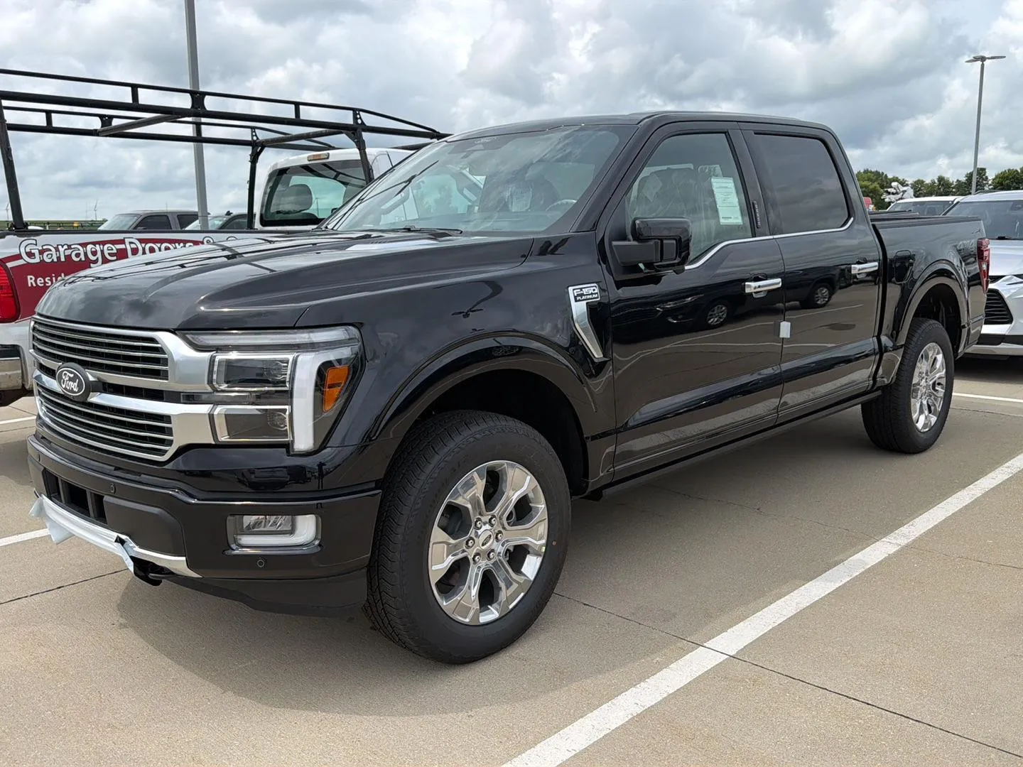 Black 2026 Ford F-150 Platinum for sale in Charles City, IA
