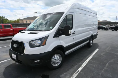 Photos of 2026 Ford Transit Cargo Van T-250 148 EL HI RF 9150 for sale in Charles City, IA at Mike Molstead Ford