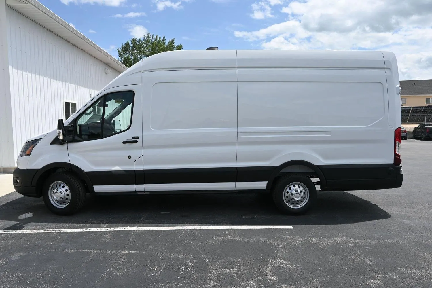 White 2026 Ford Transit Cargo Van T-250 148 EL HI RF 9150 for sale in Charles City, IA