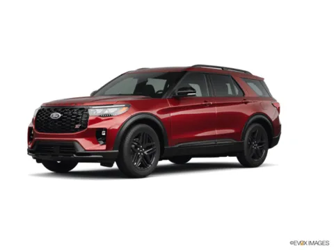 Red 2026 Ford Explorer ST for sale in Charles City, IA