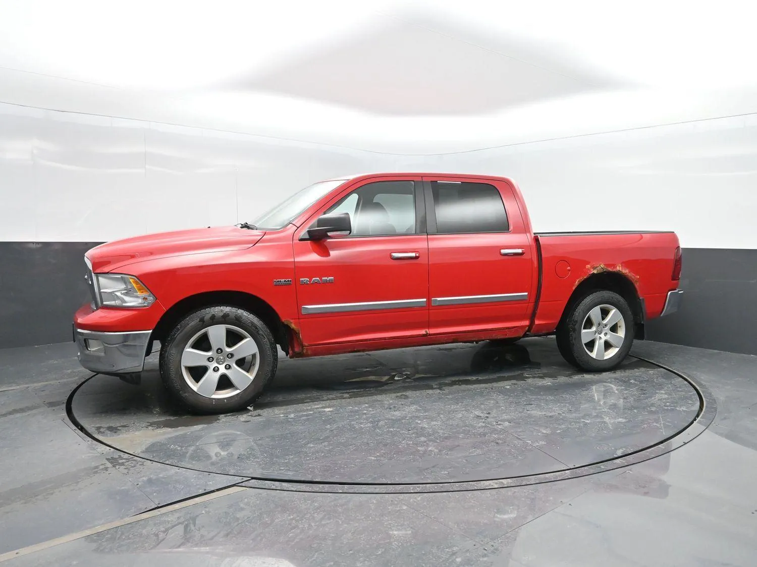 Red 2010 Dodge Ram 1500 SLT for sale in Charles City, IA