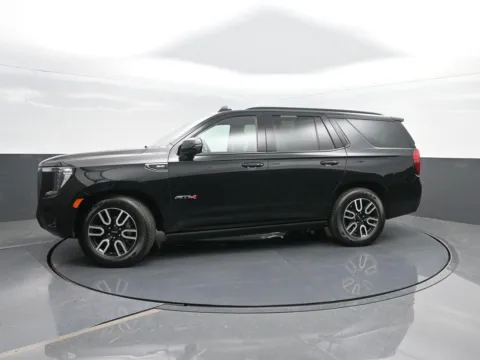 Black 2021 GMC Yukon AT4 for sale in Charles City, IA