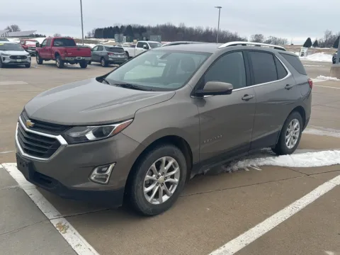 Gray 2018 Chevrolet Equinox LT for sale in Charles City, IA