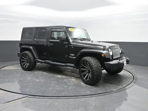 Another view of 2018 Jeep Wrangler JK Unlimited Sahara for sale in Charles City, IA at Mike Molstead Chevrolet, GMC