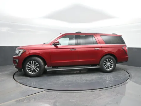 Red 2018 Ford Expedition Max Limited for sale in Charles City, IA