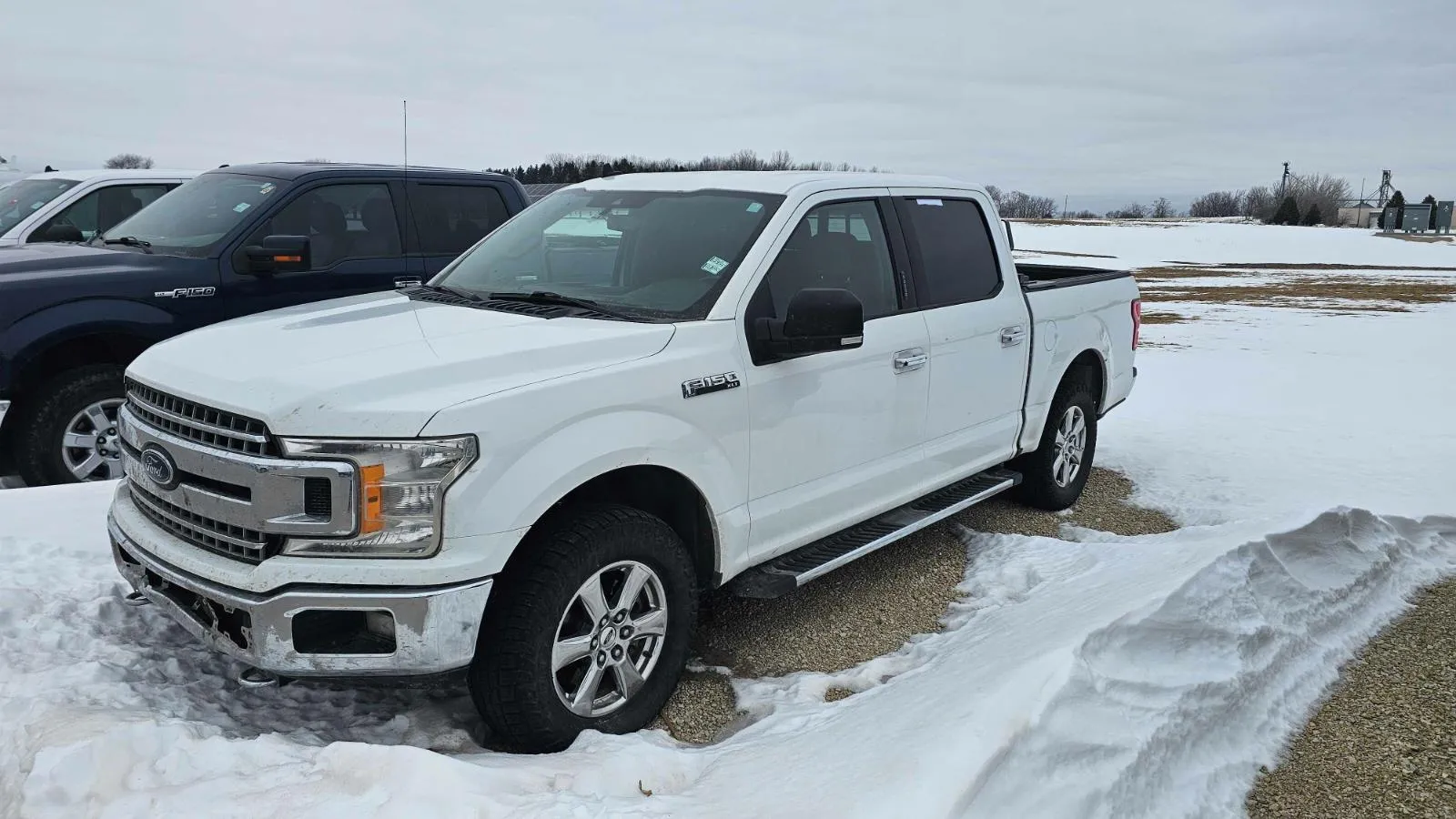 White 2019 FORD F-150 XLT for sale in Charles City, IA