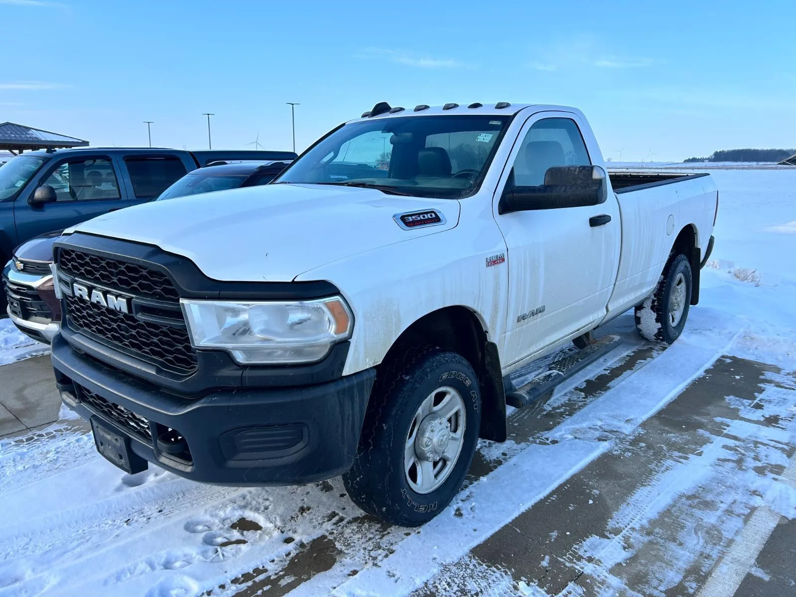 White 2022 RAM 3500 Tradesman for sale in Charles City, IA