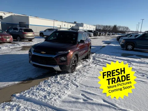 Blue 2022 CHEVROLET TRAILBLAZER LT for sale in Charles City, IA