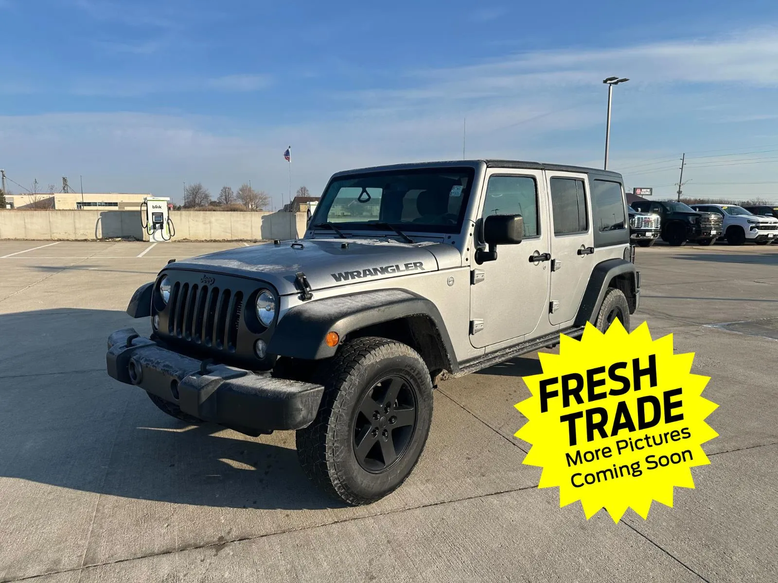Silver 2016 Jeep Wrangler Unlimited Black Bear for sale in Charles City, IA