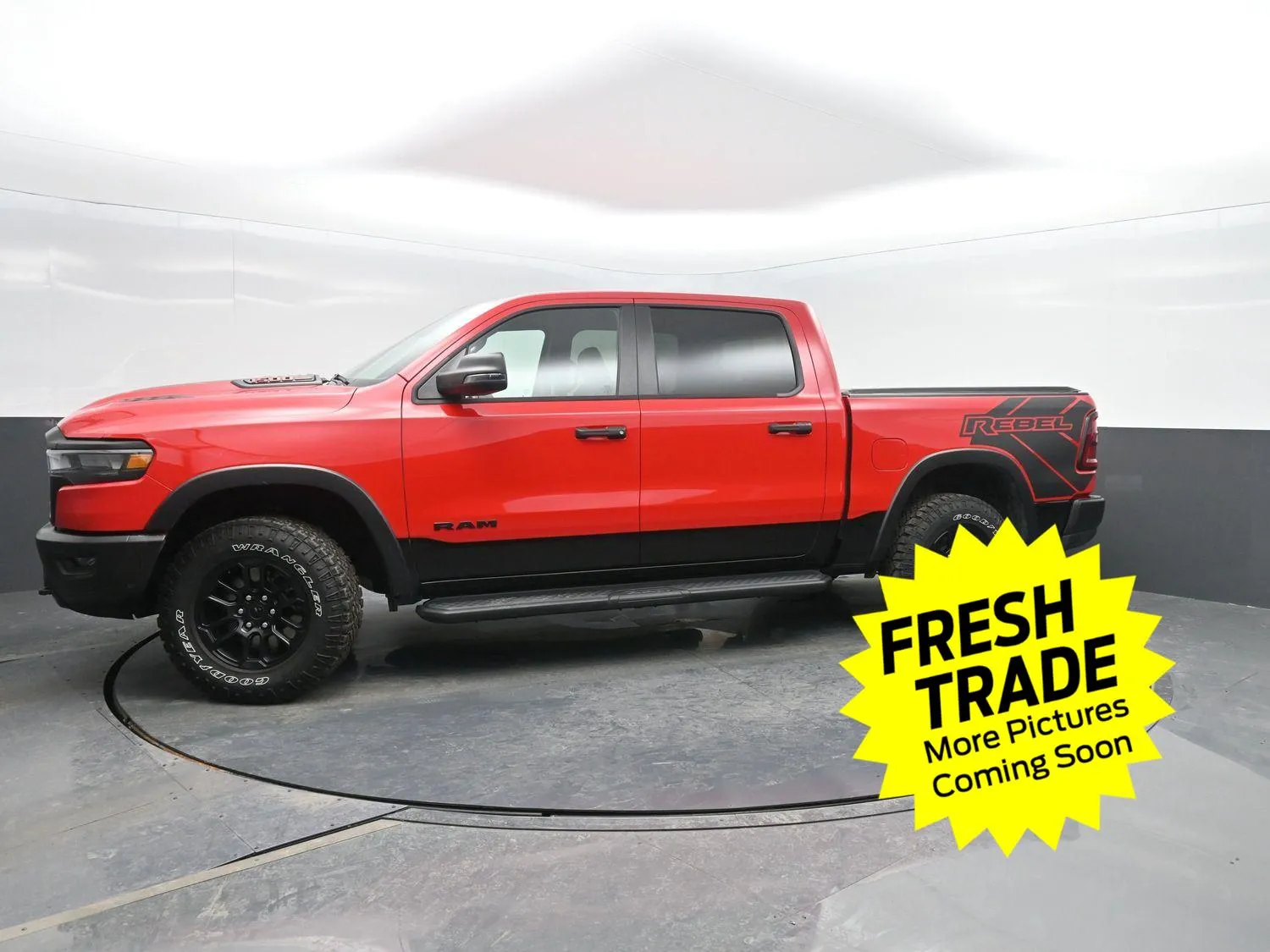 Red 2025 Ram 1500 Rebel for sale in Charles City, IA