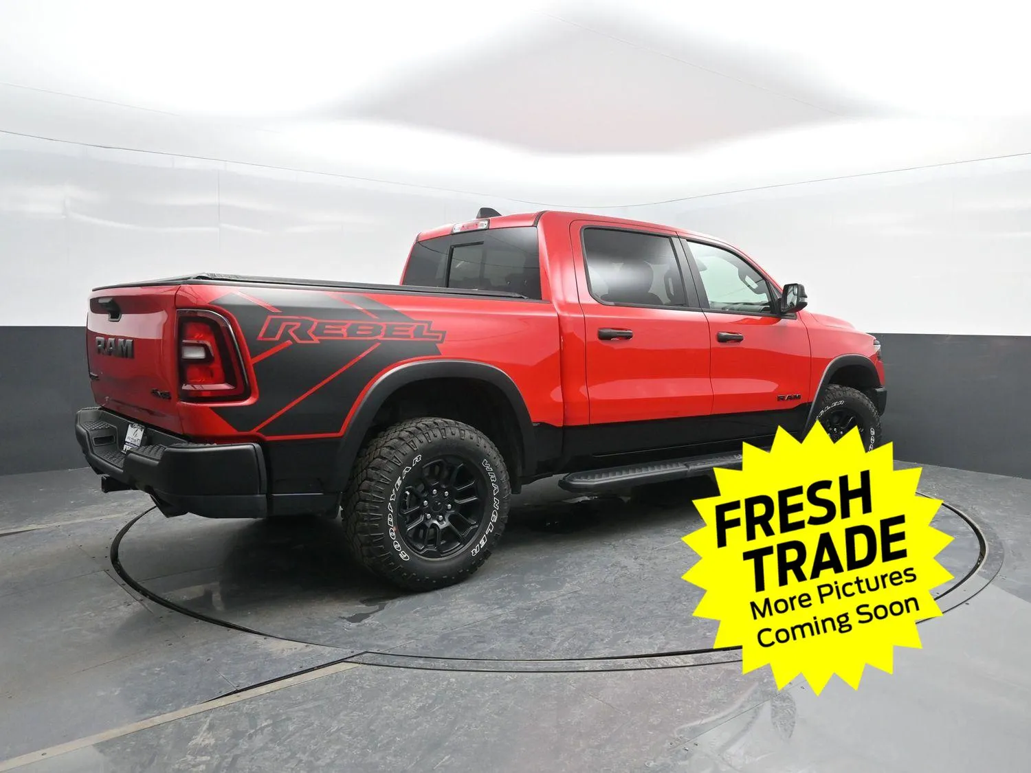 Red 2025 Ram 1500 Rebel for sale in Charles City, IA