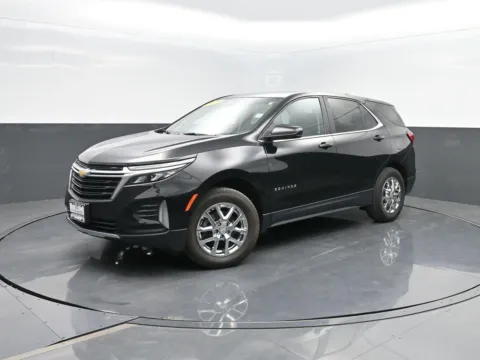 Black 2022 Chevrolet Equinox LT for sale in Charles City, IA
