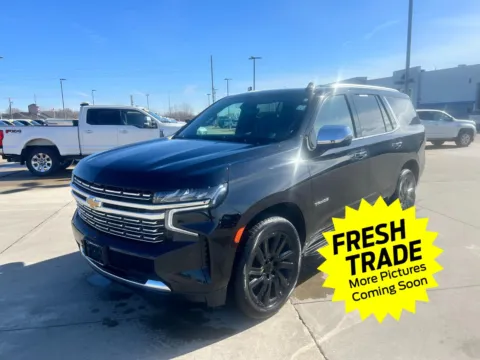 Black 2021 Chevrolet Tahoe Premier for sale in Charles City, IA