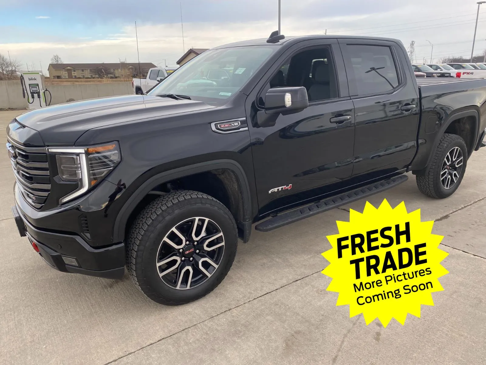 Black 2026 GMC Sierra 1500 AT4 for sale in Charles City, IA