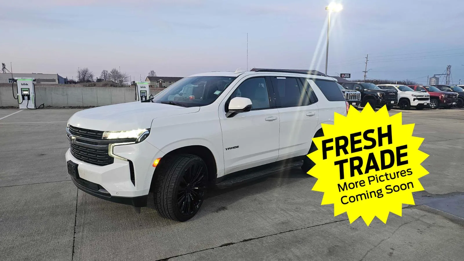 White 2022 Chevrolet Tahoe RST for sale in Charles City, IA