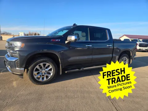 Gray 2021 Chevrolet Silverado 1500 LTZ for sale in Charles City, IA