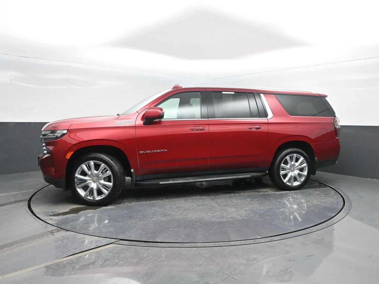 Red 2024 Chevrolet Suburban High Country for sale in Charles City, IA