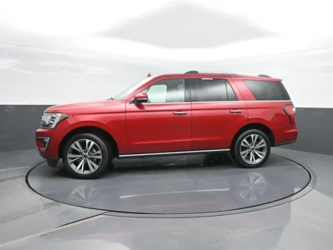 Red 2021 Ford Expedition Limited for sale in Charles City, IA