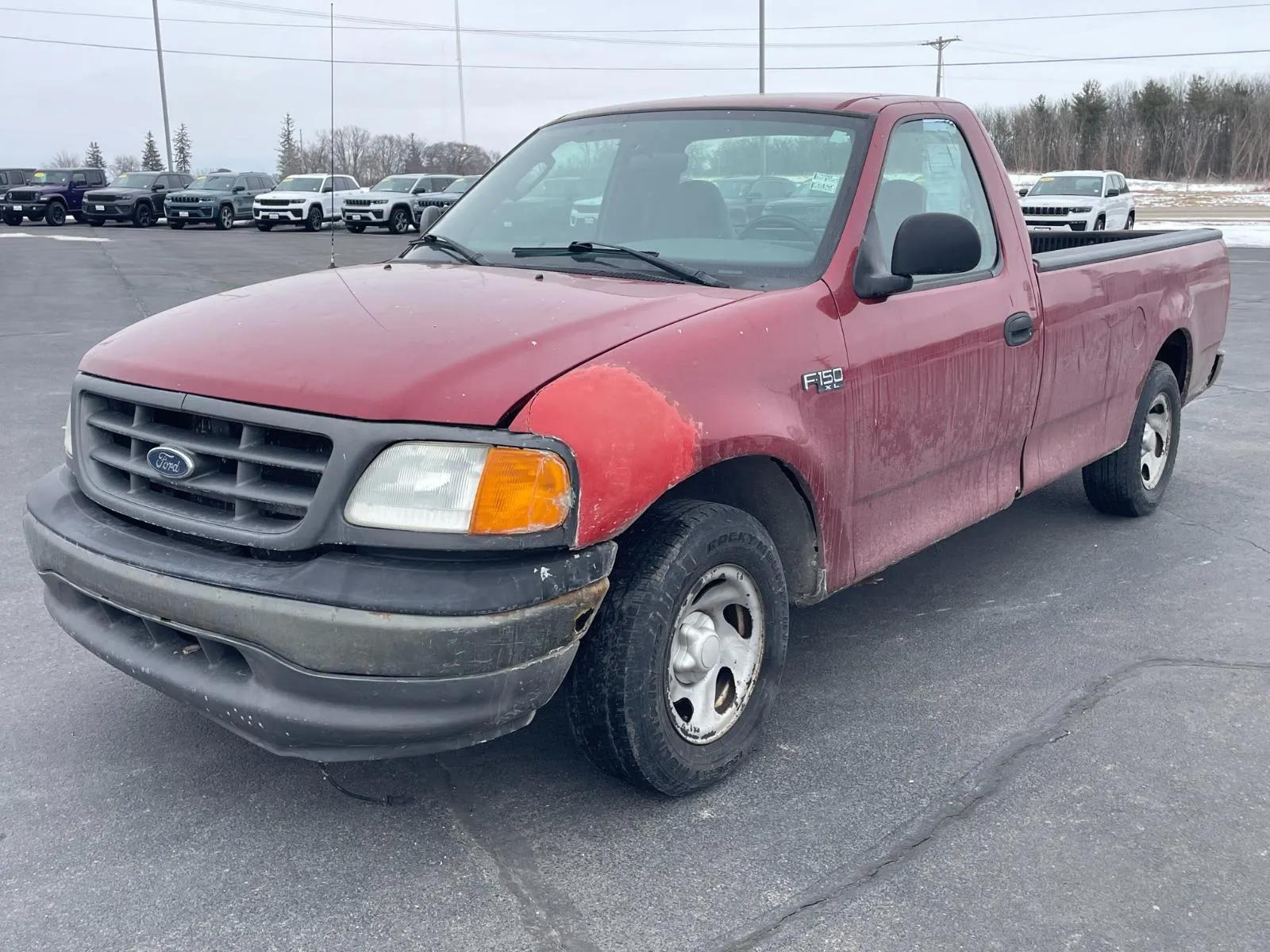 Red 2004 Ford F-150 Heritage XLT for sale in Charles City, IA