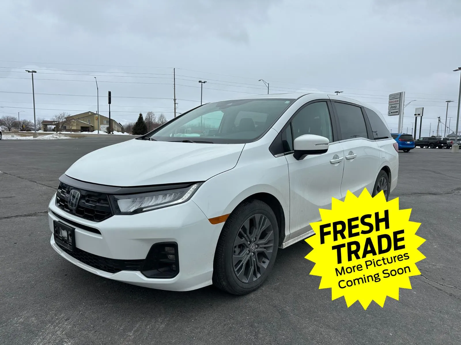 White 2025 Honda Odyssey Touring for sale in Charles City, IA