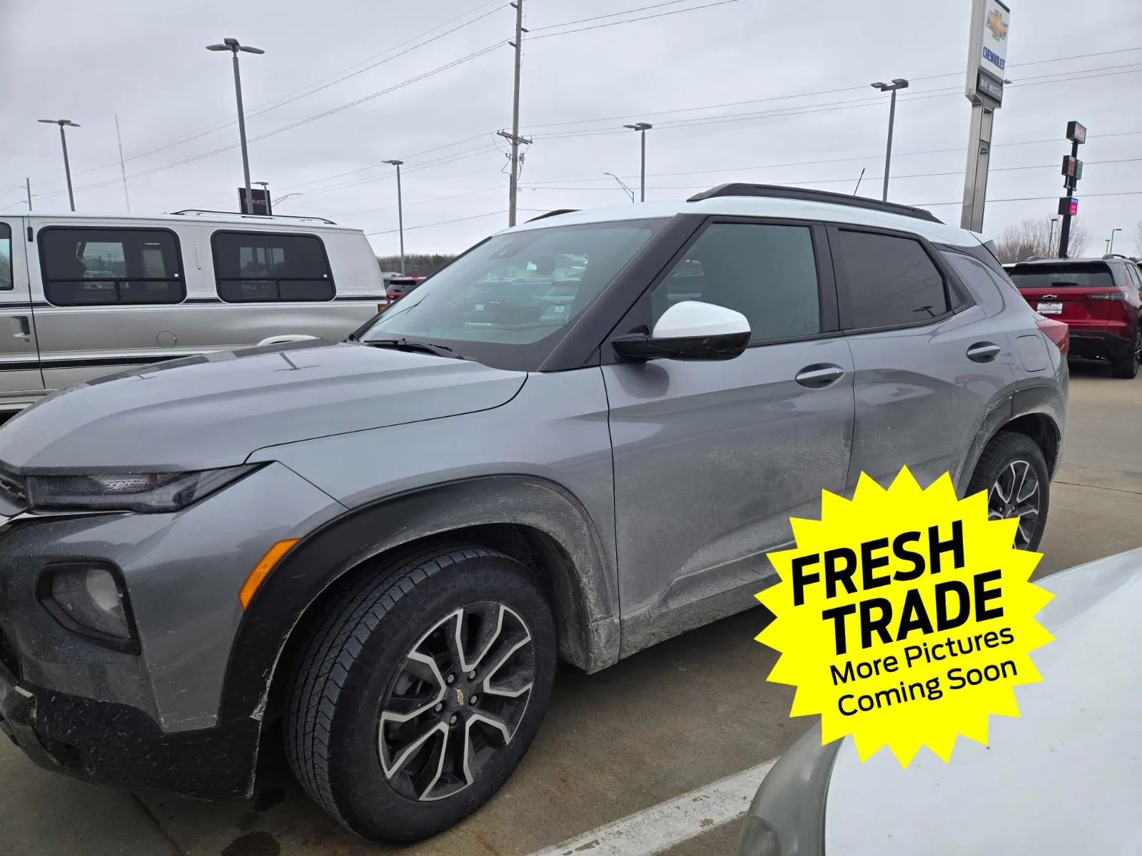 Gray 2023 Chevrolet Trailblazer ACTIV for sale in Charles City, IA