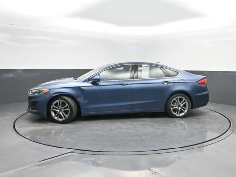 Blue 2019 Ford Fusion SEL for sale in Charles City, IA
