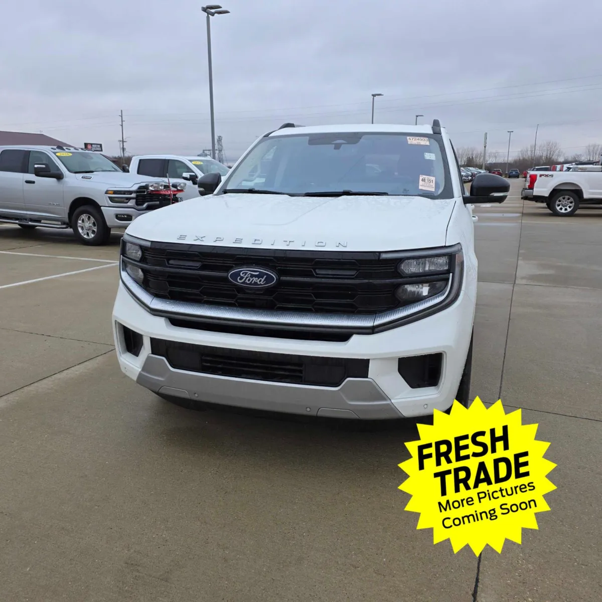 White 2025 Ford Expedition Platinum for sale in Charles City, IA