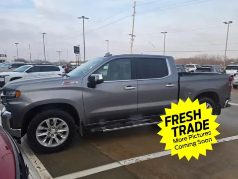 Gray 2021 Chevrolet Silverado 1500 LTZ for sale in Charles City, IA