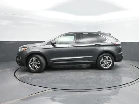 Gray 2016 Ford Edge Titanium for sale in Charles City, IA