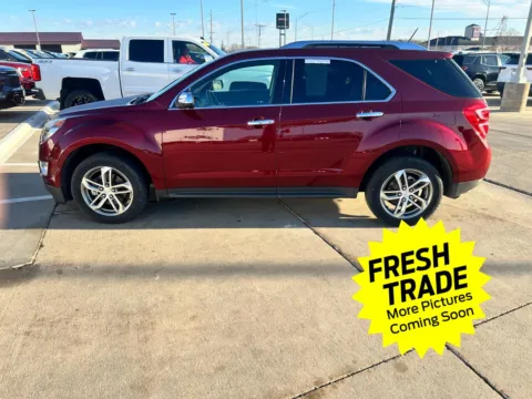Red 2017 Chevrolet Equinox Premier for sale in Charles City, IA