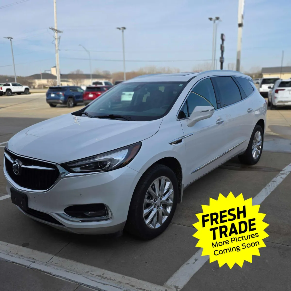 White 2021 Buick Enclave Premium for sale in Charles City, IA