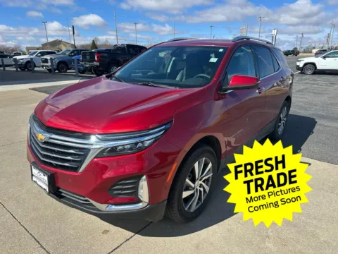 Red 2024 Chevrolet Equinox Premier for sale in Charles City, IA