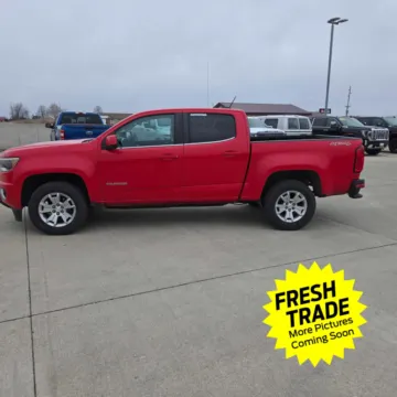 Red 2016 Chevrolet Colorado 4WD LT for sale in Charles City, IA